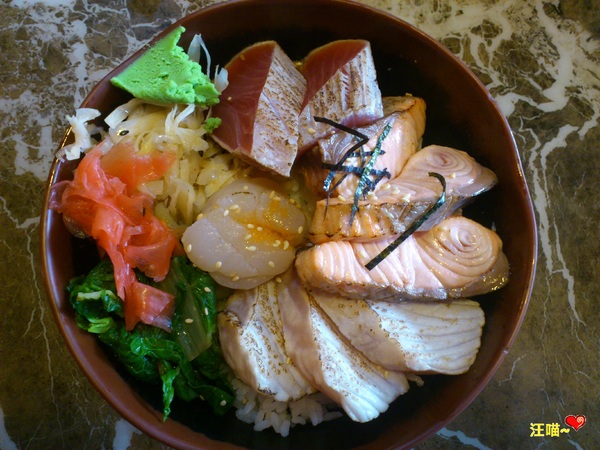 百八魚場(士林店)：【平價日本料理】俗又大碗的生魚片丼飯、定食  ★★百八魚場★★