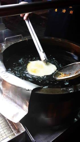 郭家蔥油餅:【羽諾食記】通化夜市~郭家蔥油餅