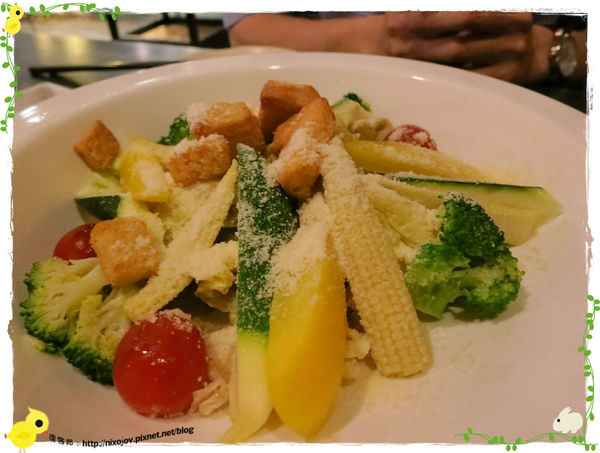 台北-中山區-乾杯-貴松松肉補補吃氣氛-沙拉