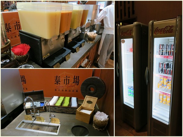 誠品-泰市場-泰式料理吃到飽-飲料區