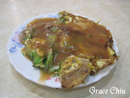 圓環邊蚵仔煎(寧夏夜市):圓環邊蚵仔煎.米糕(寧夏夜市)