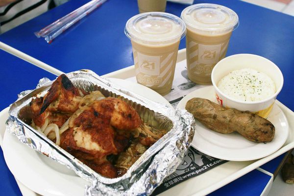 【21世紀烤雞風味館】好梅烤雞-十年汁味,感動好梅-1撕2沾3伴飯新式烤雞吃法