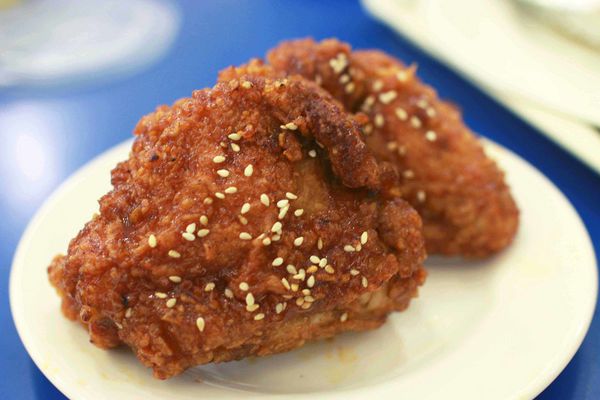 【21世紀烤雞風味館】好梅烤雞-十年汁味,感動好梅-1撕2沾3伴飯新式烤雞吃法