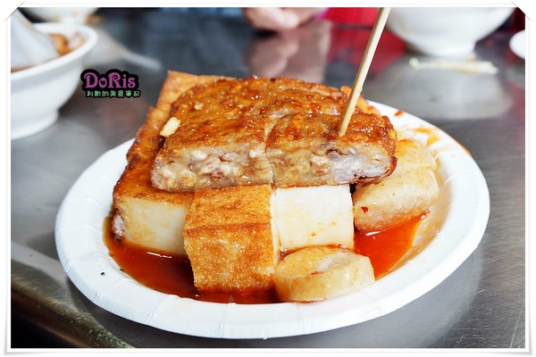 黃石市場魷魚羹蘿蔔糕芋粿米腸:一碗羹湯參雜著(酸 甜 辣)的綜合美味-板橋黃石市場生炒魷魚