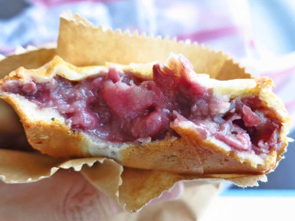 【板橋美食】楊家紅豆餅-1顆10元的超人氣紅豆餅