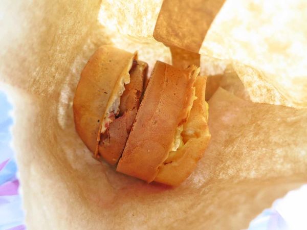 【板橋美食】楊家紅豆餅-1顆10元的超人氣紅豆餅