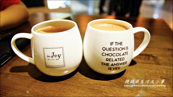 in Joy chocolate：【食記／新北市】甜甜蜜蜜的下午茶♪♪in Joy chocolate♪♪