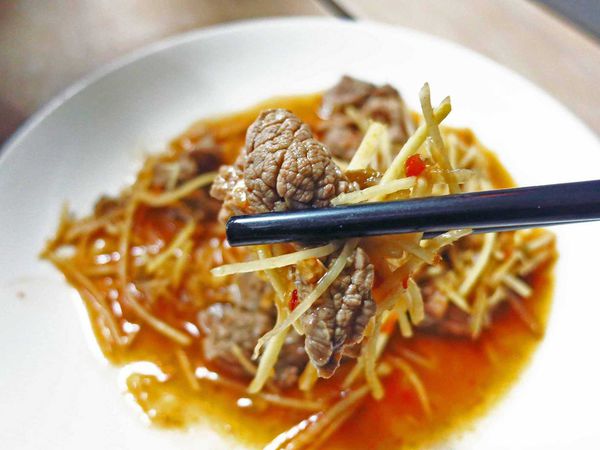 【永和美食】無雙牛肉-隱藏在熱鬧夜市巷弄內的牛肉湯