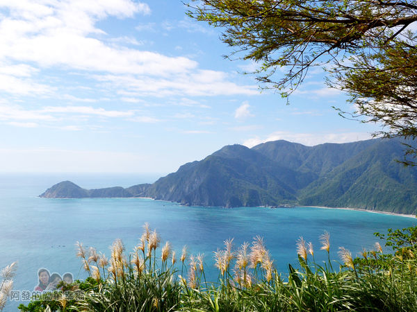 蘇澳粉鳥林04-烏岩角轉彎處景觀台-遠眺東澳灣