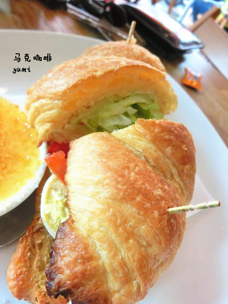 馬克咖啡館(美村店):【台中食記】平價早午餐 營養爽無負擔@馬克咖啡館