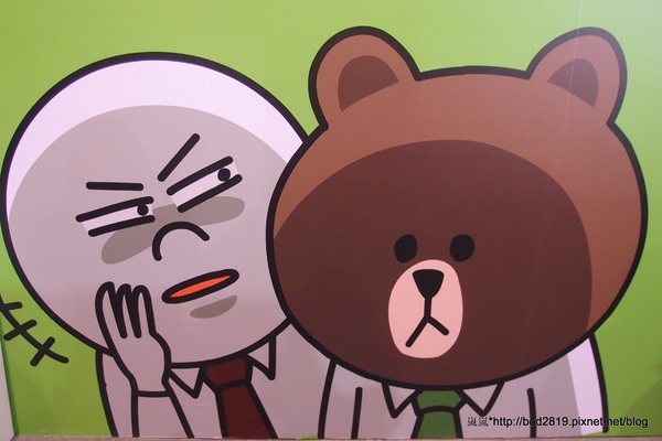 LINE FRIENDS互動樂園：【台北市林】LINE FRIENDS互動樂園－LINE主題人物跟你相見歡！可愛的饅頭人、兔兔等，還有四公尺高的熊大！（科學教育館七樓）