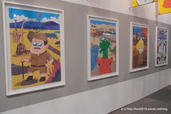 LINE FRIENDS互動樂園：【台北市林】LINE FRIENDS互動樂園－LINE主題人物跟你相見歡！可愛的饅頭人、兔兔等，還有四公尺高的熊大！（科學教育館七樓）