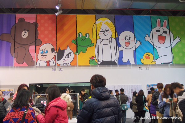 LINE FRIENDS互動樂園：【台北市林】LINE FRIENDS互動樂園－LINE主題人物跟你相見歡！可愛的饅頭人、兔兔等，還有四公尺高的熊大！（科學教育館七樓）