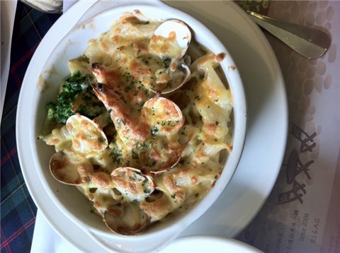 起司焗烤奶油海鮮燉飯 - 三重區的亞米小鎮)