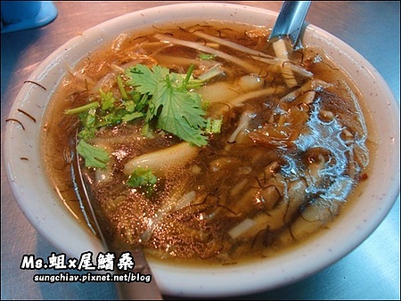 吳記螃蟹羹(基隆廟口5攤)：[基隆廟口] 炸肚也要吃！吳記螃蟹羹、油飯