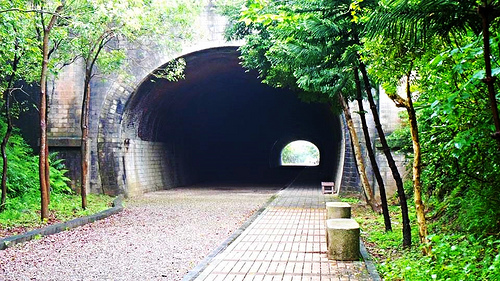 崎頂隧道文化公園：【苗栗景點】崎頂隧道文化公園子母隧道