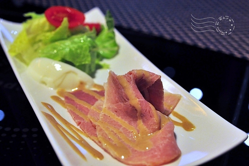 加拿大網包火腿冷盤