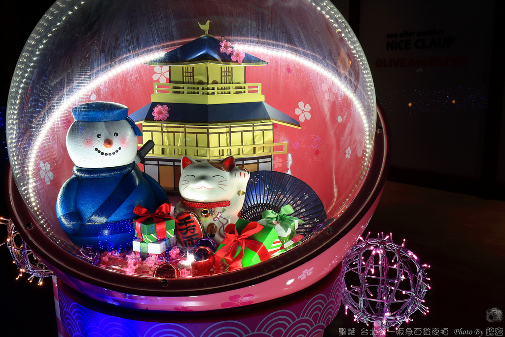 2015.11.28~聖誕~台北統一阪急百貨夜拍