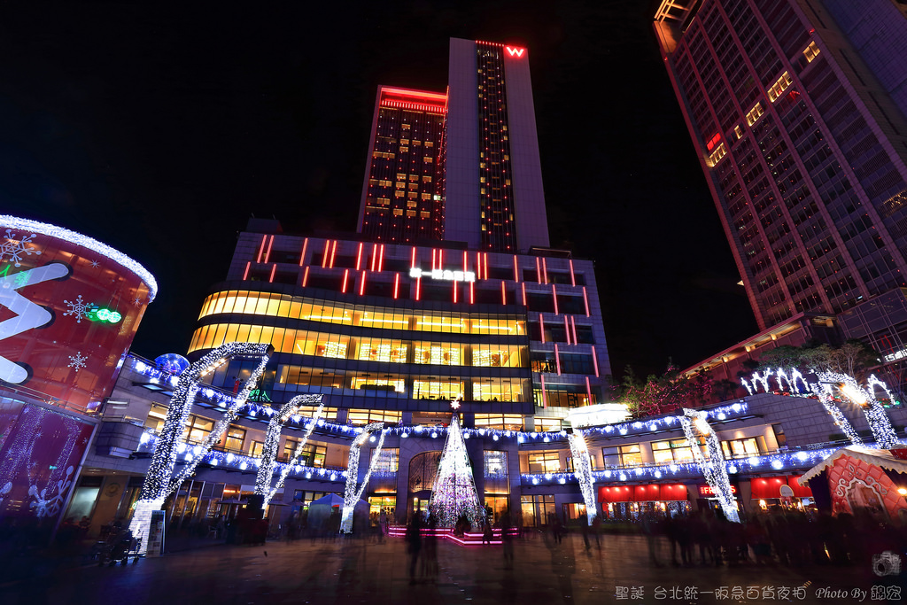 2015.11.28~聖誕~台北統一阪急百貨夜拍
