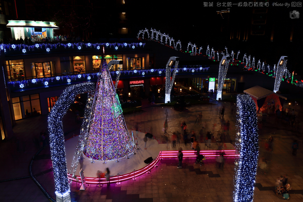 2015.11.28~聖誕~台北統一阪急百貨夜拍