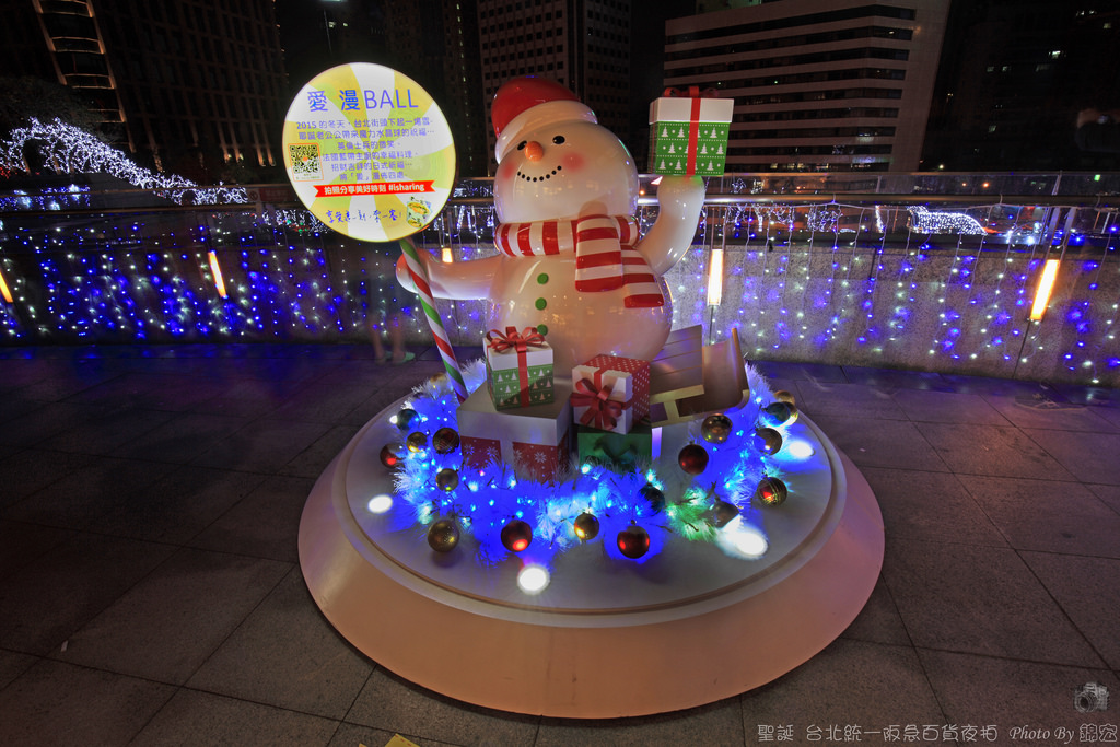 2015.11.28~聖誕~台北統一阪急百貨夜拍