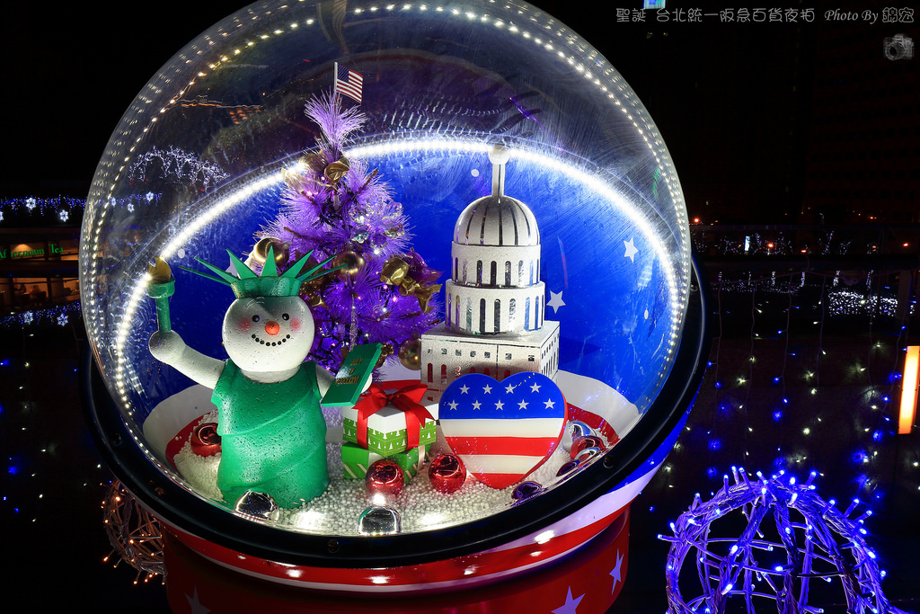 2015.11.28~聖誕~台北統一阪急百貨夜拍