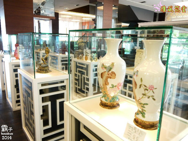 雅風筑雲:台中大坑「雅風筑雲」藝園餐廳,彷彿一間小型收藏博物館 ~