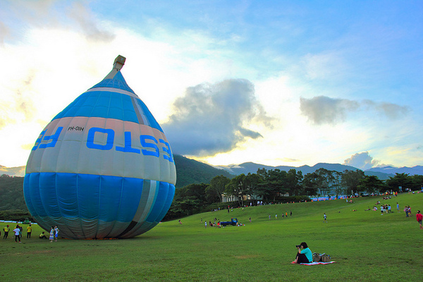 鹿野高台：[遊記]【台東】鹿野高台。 2013台灣國際熱氣球嘉年華 (上)
