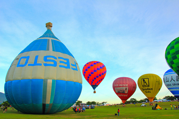 鹿野高台：[遊記]【台東】鹿野高台。 2013台灣國際熱氣球嘉年華 (上)