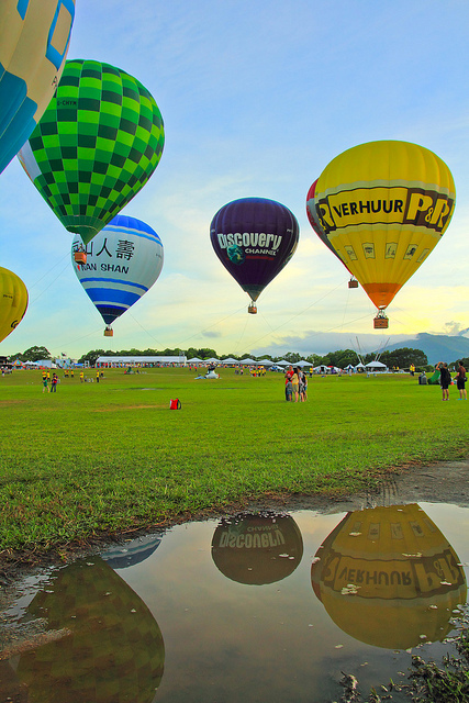 鹿野高台：[遊記]【台東】鹿野高台。 2013台灣國際熱氣球嘉年華 (上)