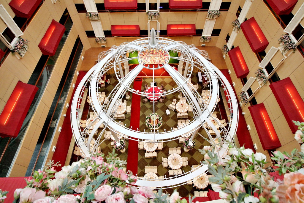 新莊翰品酒店，夢幻婚禮，新莊婚禮場地，新房，