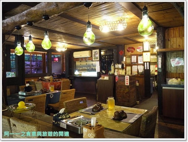 卓也小屋養生館(卓也小屋民宿):苗栗三義美食 卓也小屋蔬食火鍋吃到飽精緻料理~來試試神奇客家漢堡