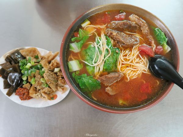 粟家牛肉麵：[北投在地美食]台北 粟家牛肉麵~牛肉麵比賽常勝軍之牛肉麵