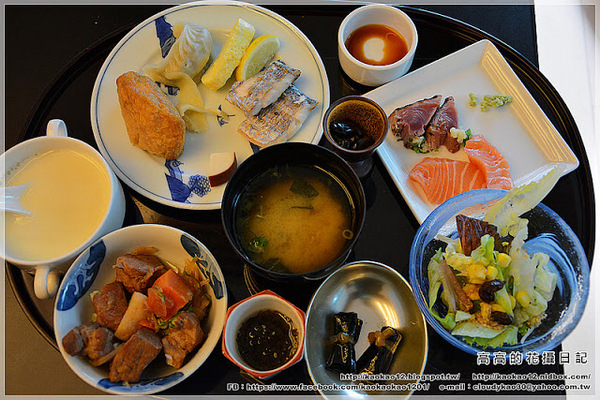 日勝生加賀屋 天翔：【臺北】北投區。日勝生加賀屋國際溫泉飯店 天翔餐廳自助式早餐 ＆ 茶道文化體驗