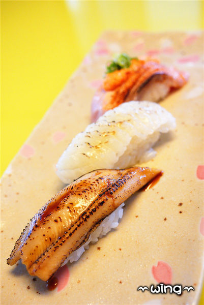 高樂餐飲-鐵板料理 與 小高玉迴轉壽司：［台北信義區］美味海鮮饗宴。【高樂餐飲-鐵板料理 與 小高玉迴轉壽司】炙燒握壽司/生魚片/海膽山藥細麵/胡麻豆腐體驗(捷運南港展覽館站美食餐廳)。