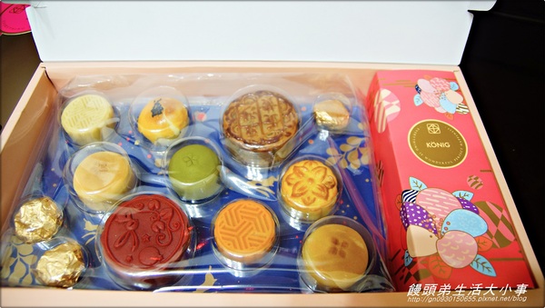 2013金格中秋月餅禮盒試吃：【宅配】采吟月禮盒(星球月餅)♪♪金格食品♪♪
