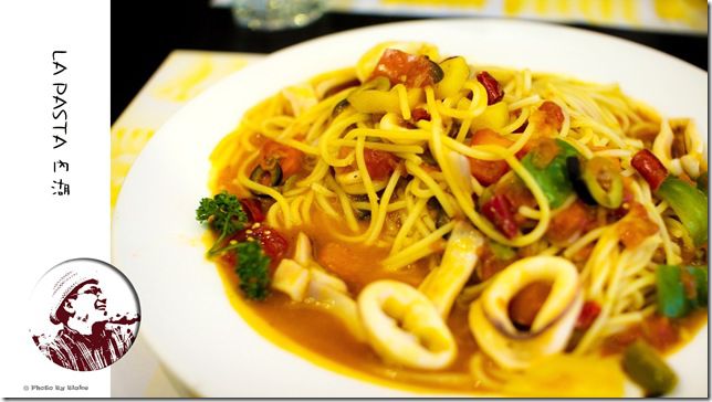 茄汁墨魚橄欖義大利麵-LAPASTA義大利麵屋