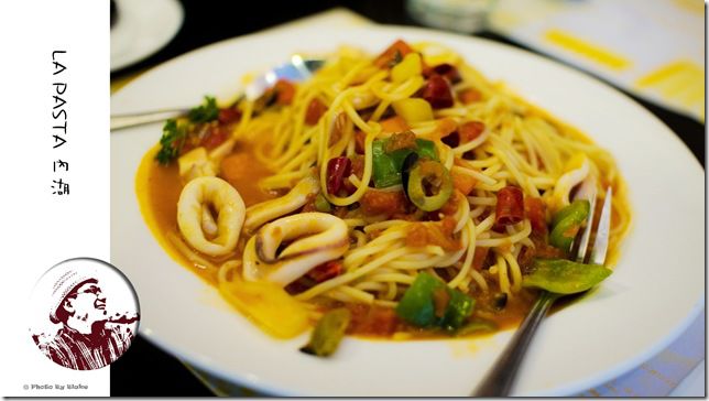 茄汁墨魚橄欖義大利麵-LAPASTA義大利麵屋
