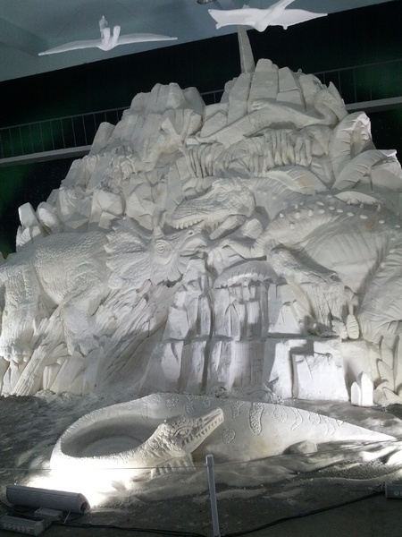 七股鹽山：[台南][景點]2013一見雙雕藝術季~七股鹽山【鹽雕篇】