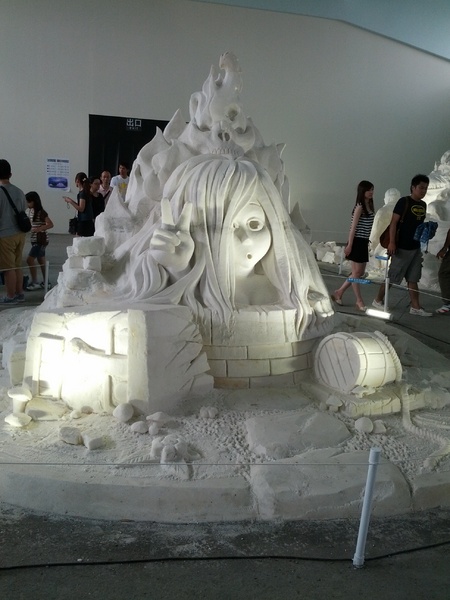 七股鹽山：[台南][景點]2013一見雙雕藝術季~七股鹽山【鹽雕篇】