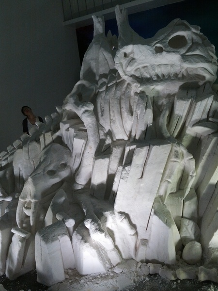 七股鹽山：[台南][景點]2013一見雙雕藝術季~七股鹽山【鹽雕篇】