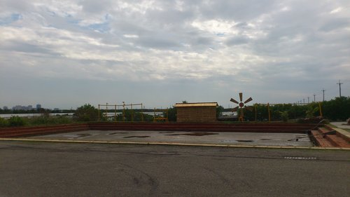 七股鹽山：201301272011台南自由行之七股鹽山