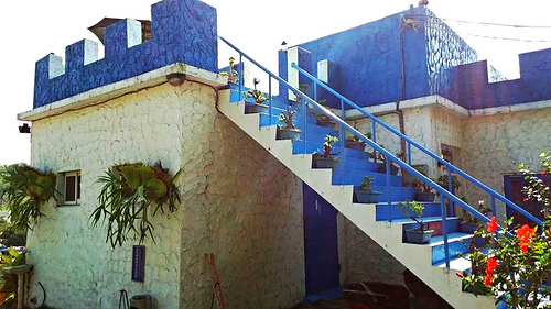 愛上布諾閣:【高雄景點】藍與白間的自在悠遊~青青草原滑草趣~愛上布諾閣