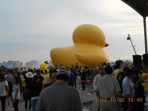 【高雄】光榮碼頭黃色小鴨入港：黃色小鴨畢業典禮