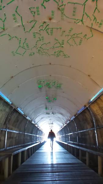 星空隧道：【高雄景點】旗津星空隧道