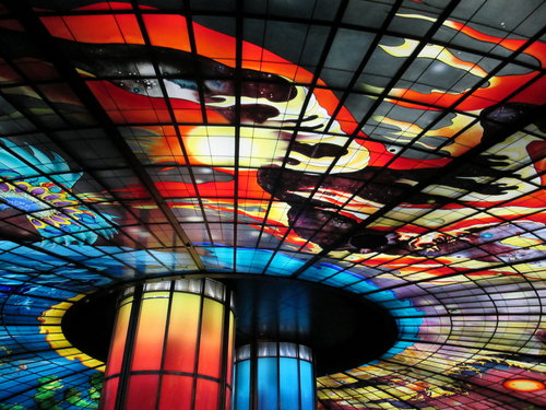 捷運高雄美麗島站：201308052233跟著高捷去旅行之美麗島站