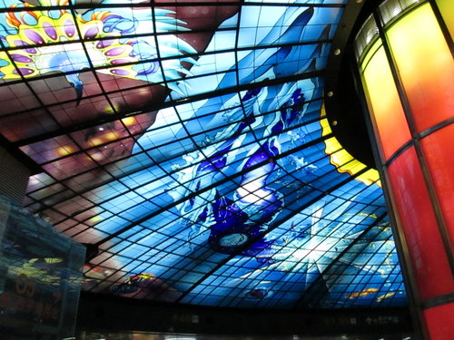 捷運高雄美麗島站：201308052233跟著高捷去旅行之美麗島站