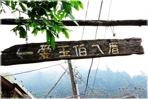 愛玉伯ㄟ厝:【嘉義】竹崎鄉。奮起湖 愛玉伯ㄟ厝