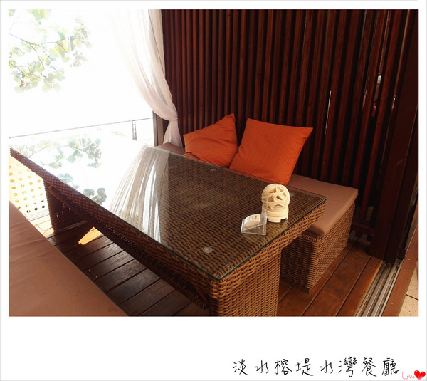 榕堤水灣餐廳:新北市►淡水榕堤水灣餐廳︱峇里島優閒下午茶