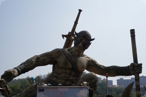 義大遊樂世界：[2014中南部四日遊]高雄義大遊樂世界~Hellow希臘!我來了